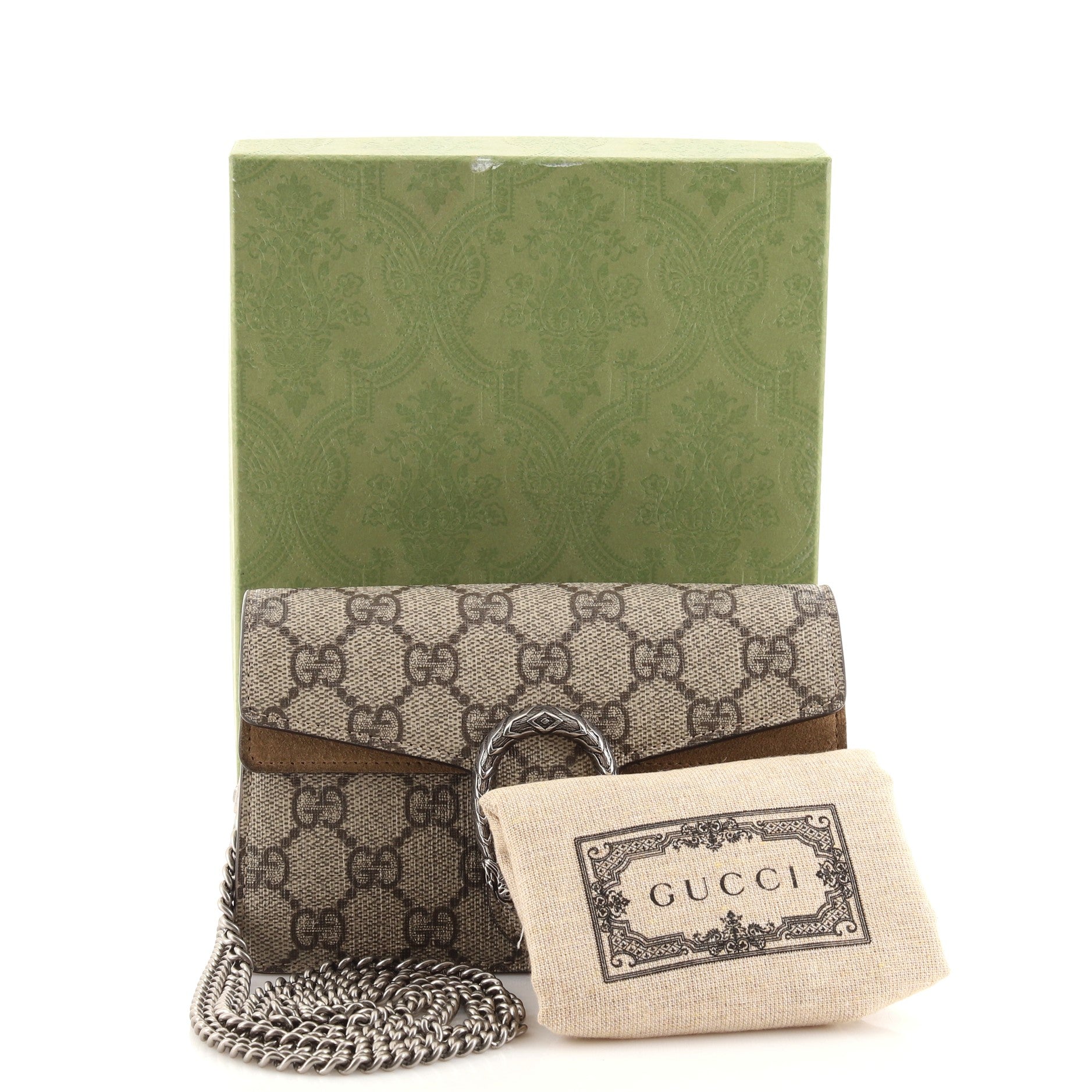 Dionysus Bag GG Coated Canvas Super Mini