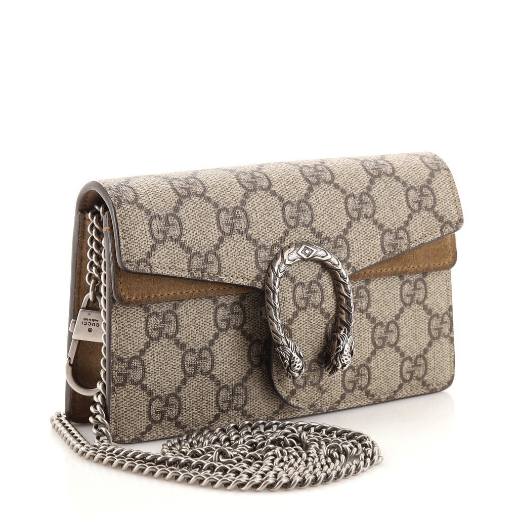 Dionysus Bag GG Coated Canvas Super Mini