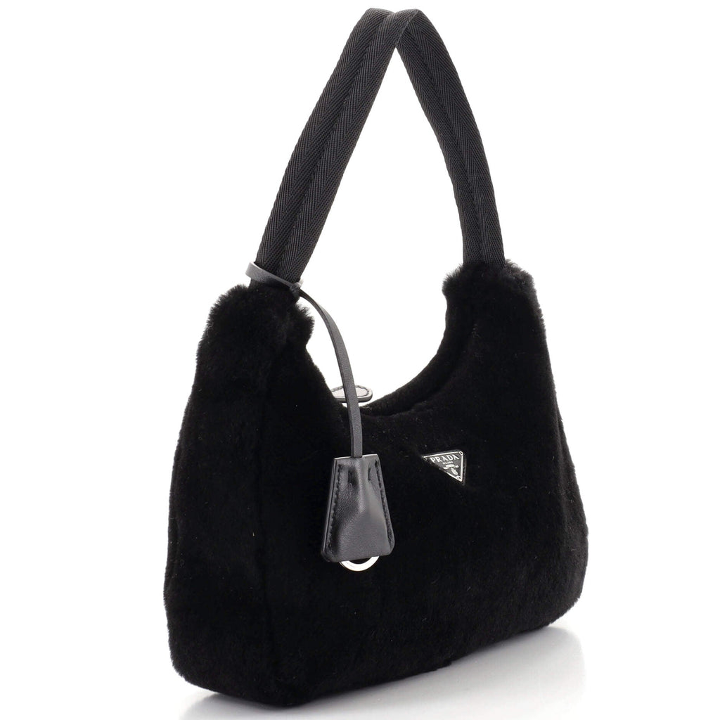 Re-Edition 2000 Hobo Shearling Mini