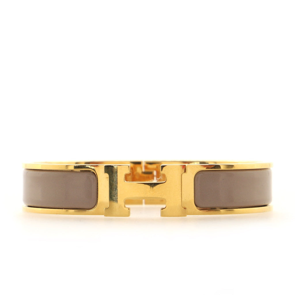 Clic H Bracelet Enamel Narrow