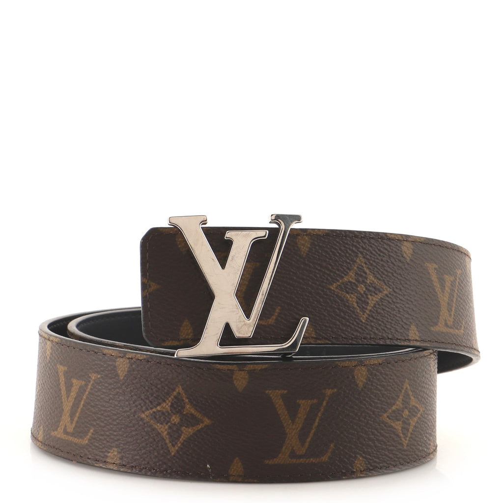 LV Initiales Belt Monogram Canvas Wide 90