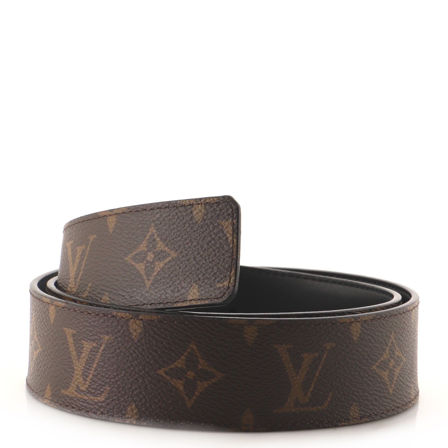 LV Initiales Belt Monogram Canvas Wide 90
