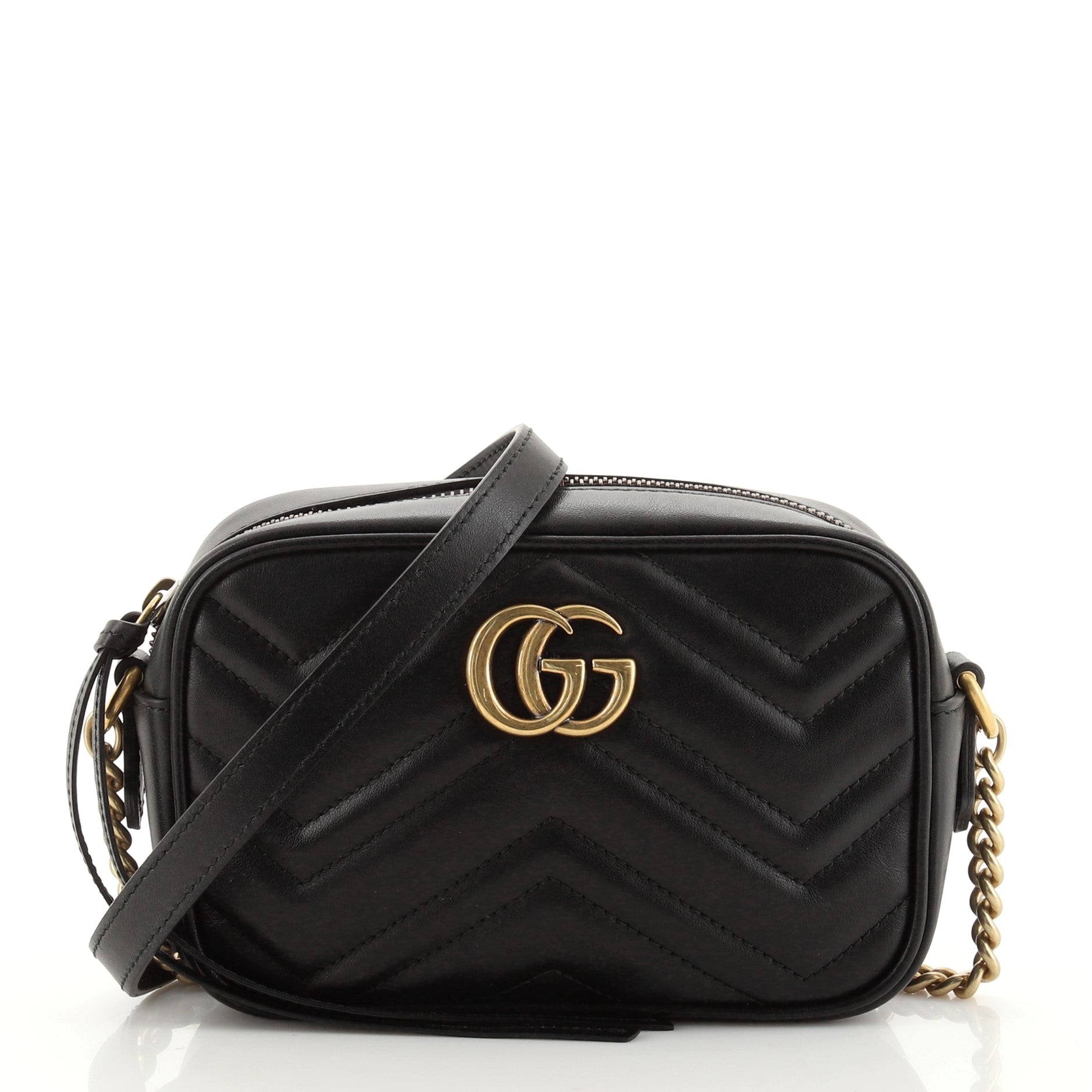 GG Marmont Shoulder Bag Matelasse Leather Mini