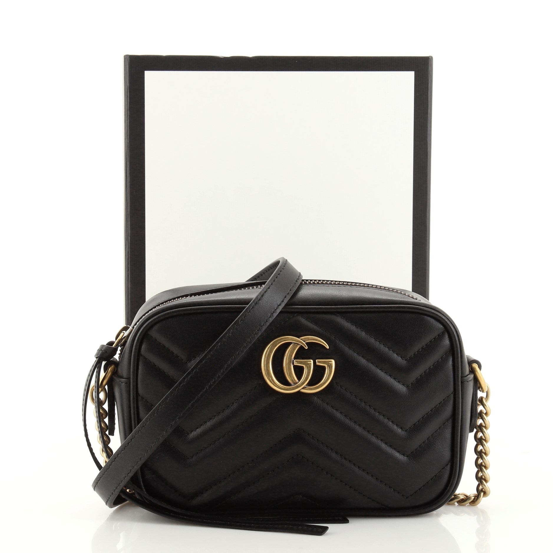 GG Marmont Shoulder Bag Matelasse Leather Mini