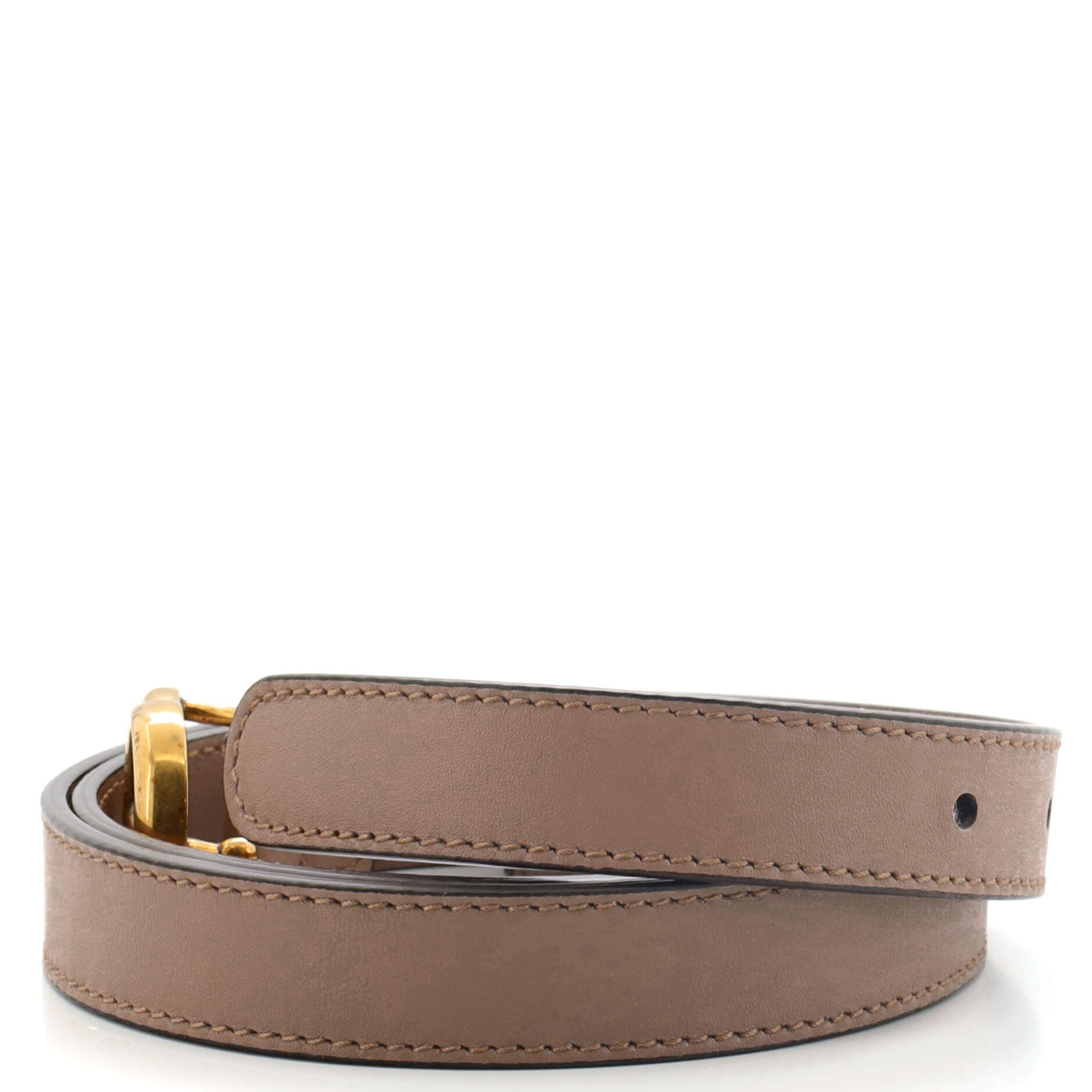 GG Marmont Belt Leather Thin 80