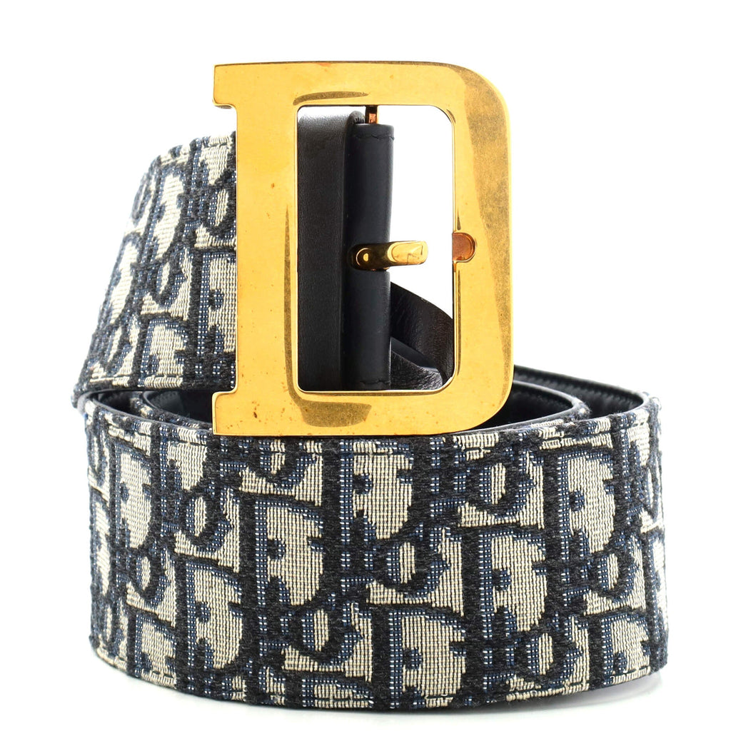 Diorquake Belt Oblique Canvas Wide 80