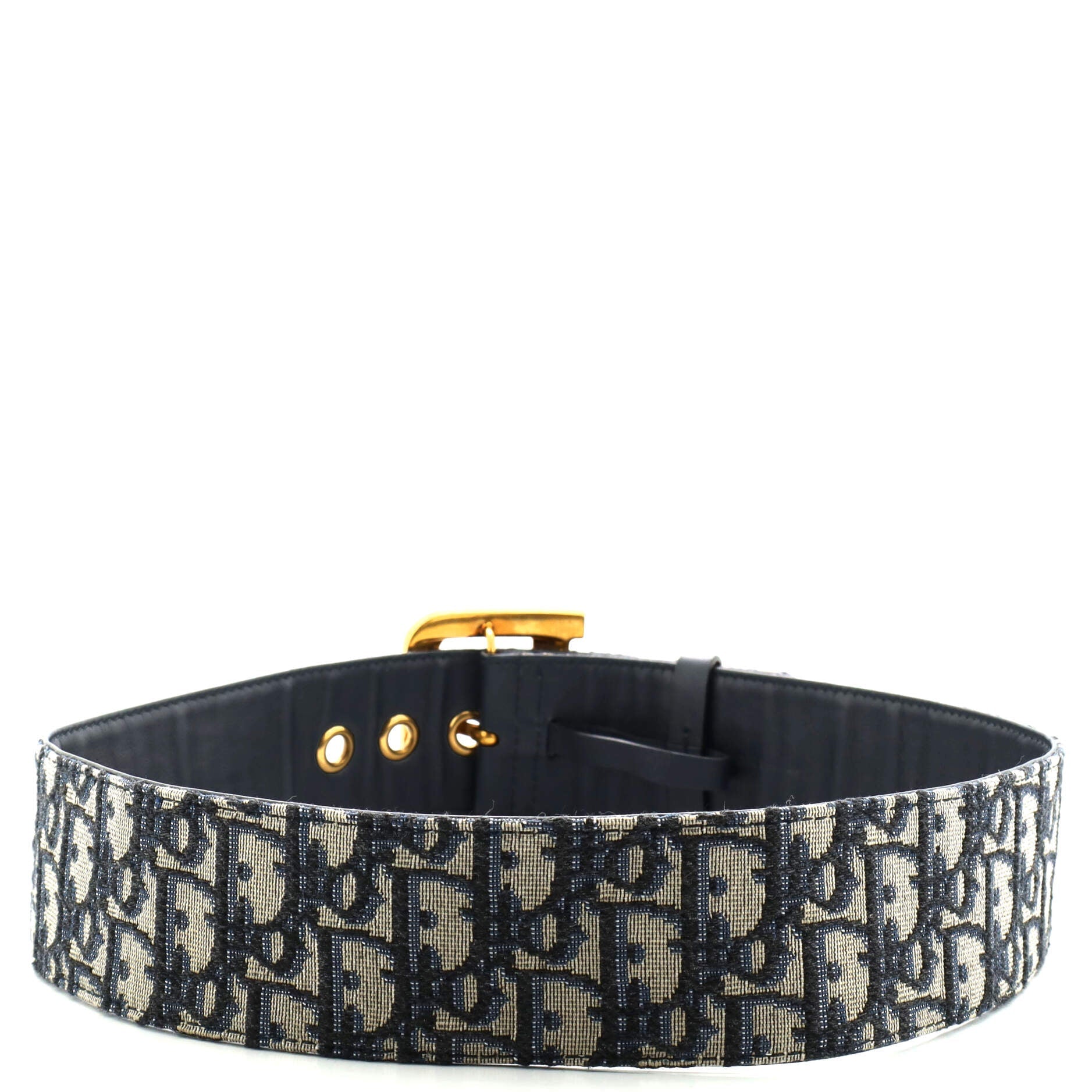 Diorquake Belt Oblique Canvas Wide 80