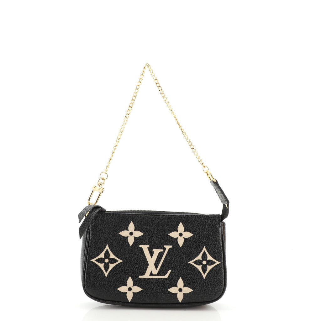 Pochette Accessoires Bicolor Monogram Empreinte Giant Mini