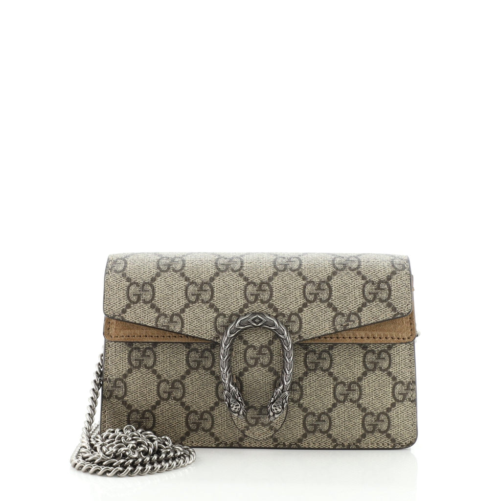 Dionysus Bag GG Coated Canvas Super Mini