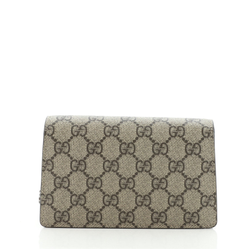 Dionysus Bag GG Coated Canvas Super Mini