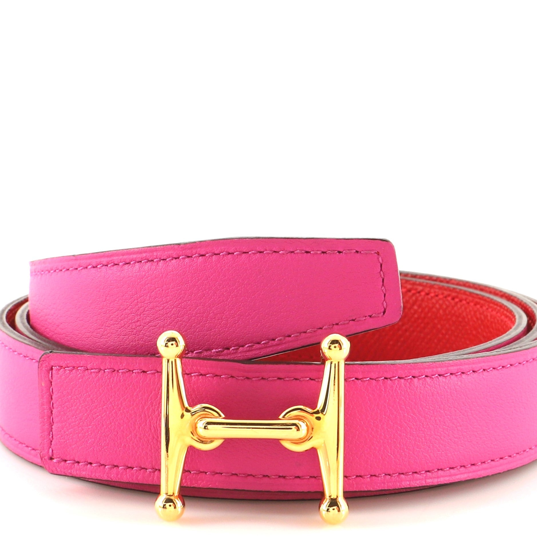 Mors H Reversible Belt Leather Thin 95