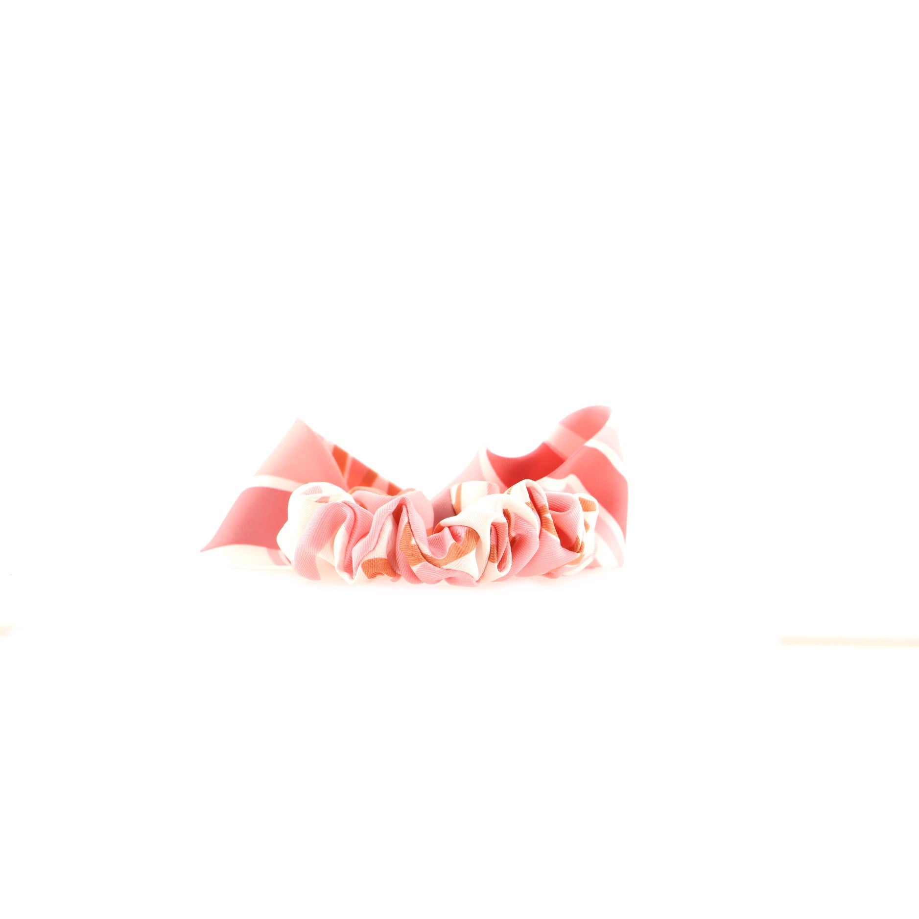 Bella Scrunchie Printed Silk XS