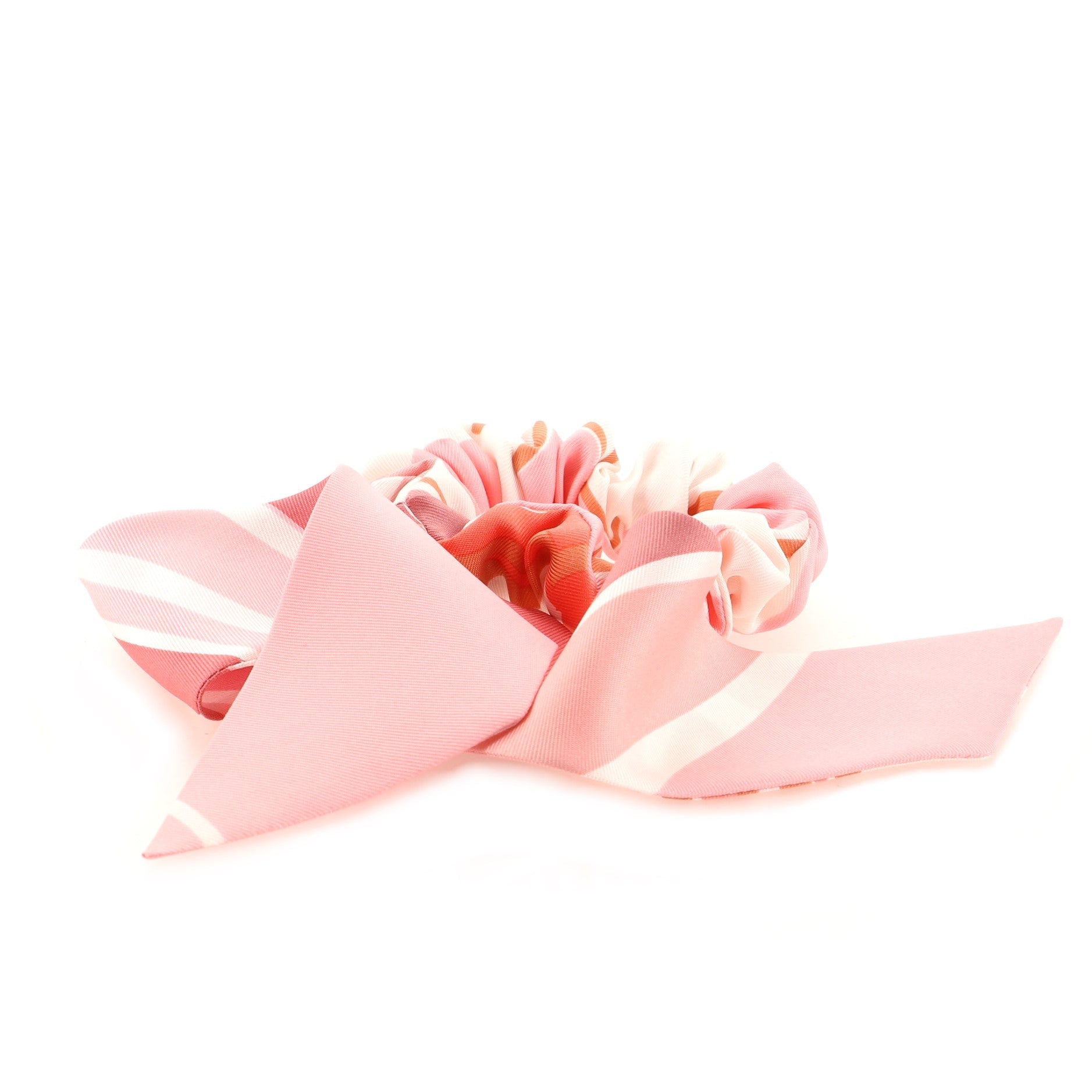 Bella Scrunchie Printed Silk XS