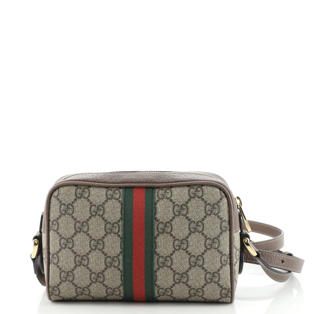 Ophidia Shoulder Bag GG Coated Canvas Mini