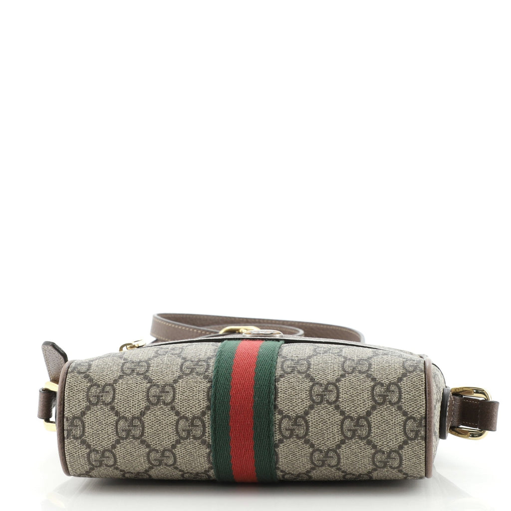 Ophidia Shoulder Bag GG Coated Canvas Mini