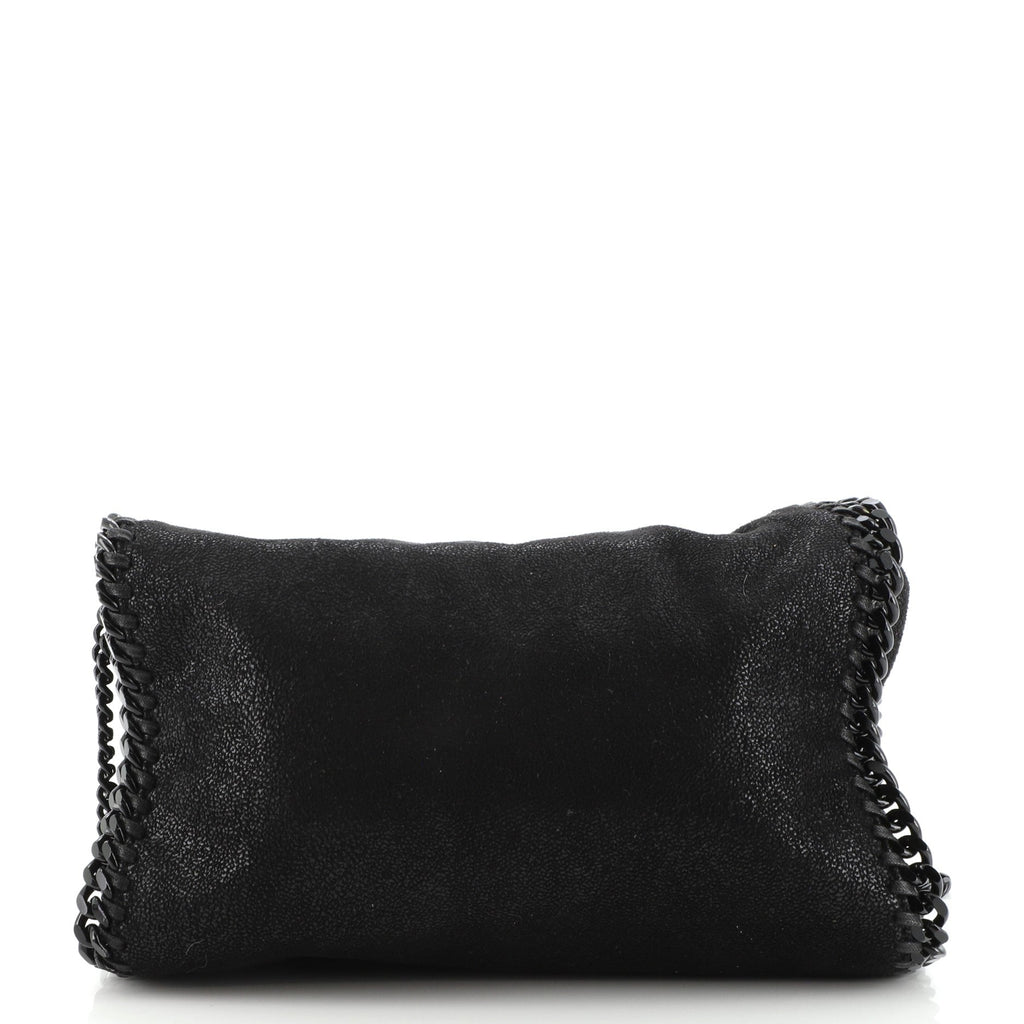 Falabella Fold Over Crossbody Bag Shaggy Deer Mini