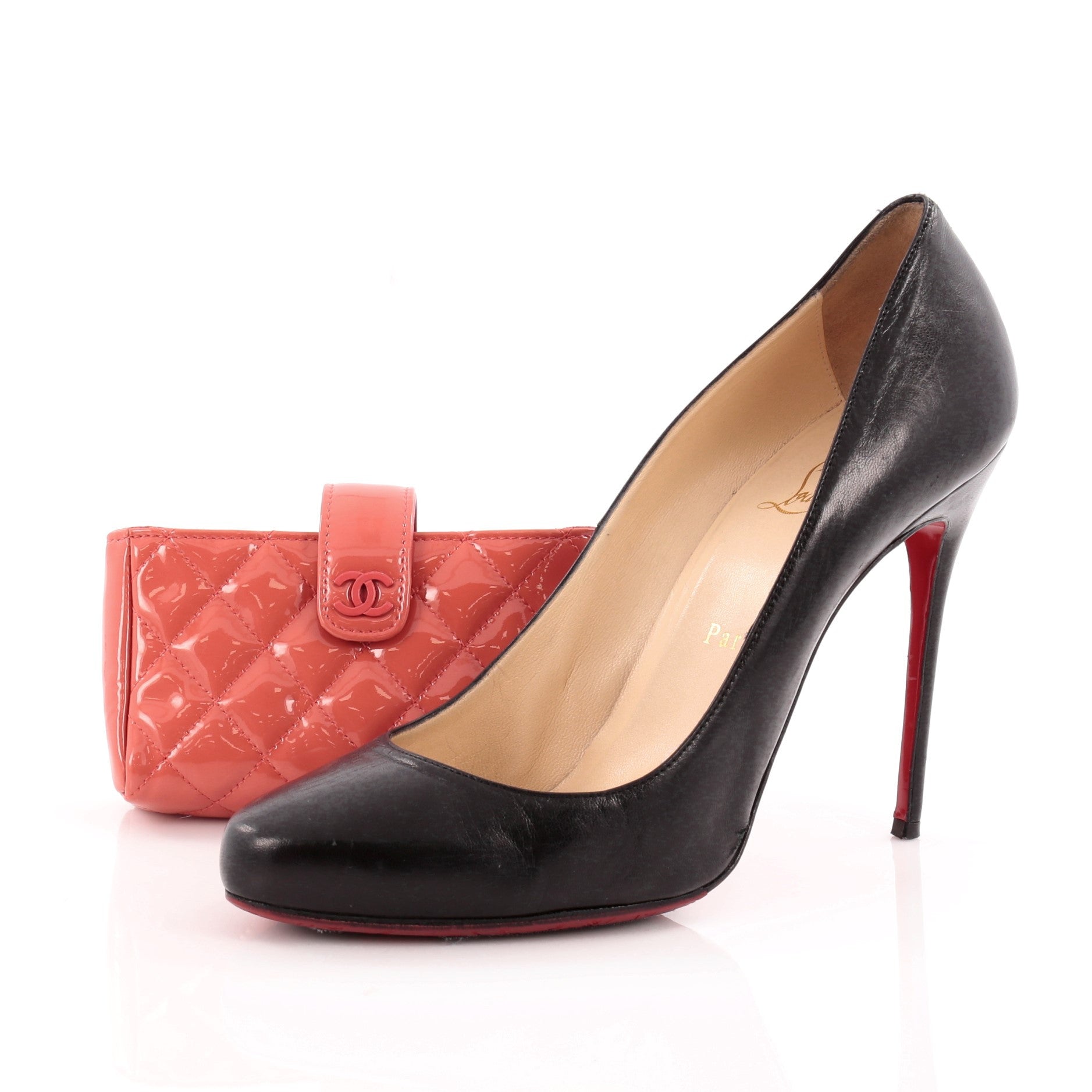 Phone Holder Clutch Quilted Patent Mini