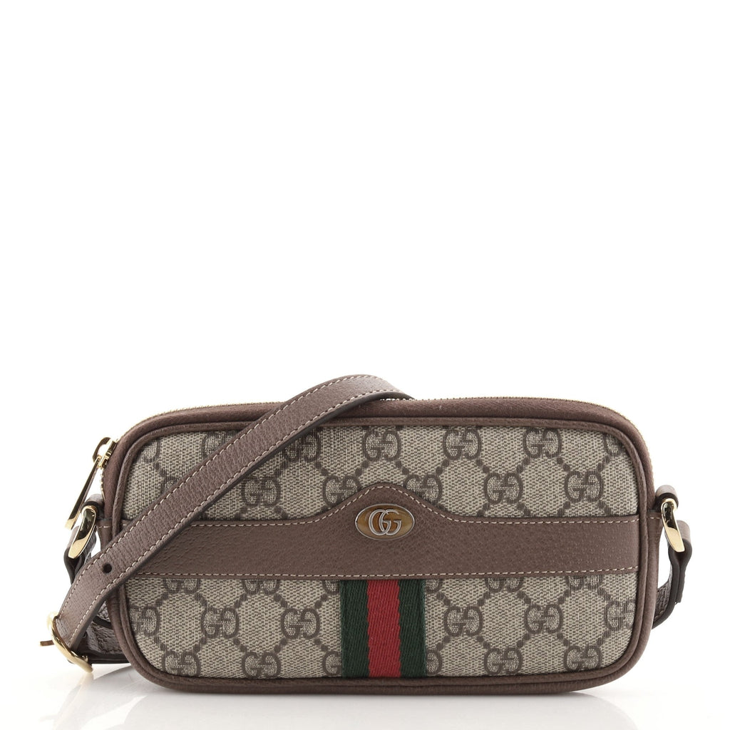 Ophidia Crossbody Bag GG Coated Canvas Mini