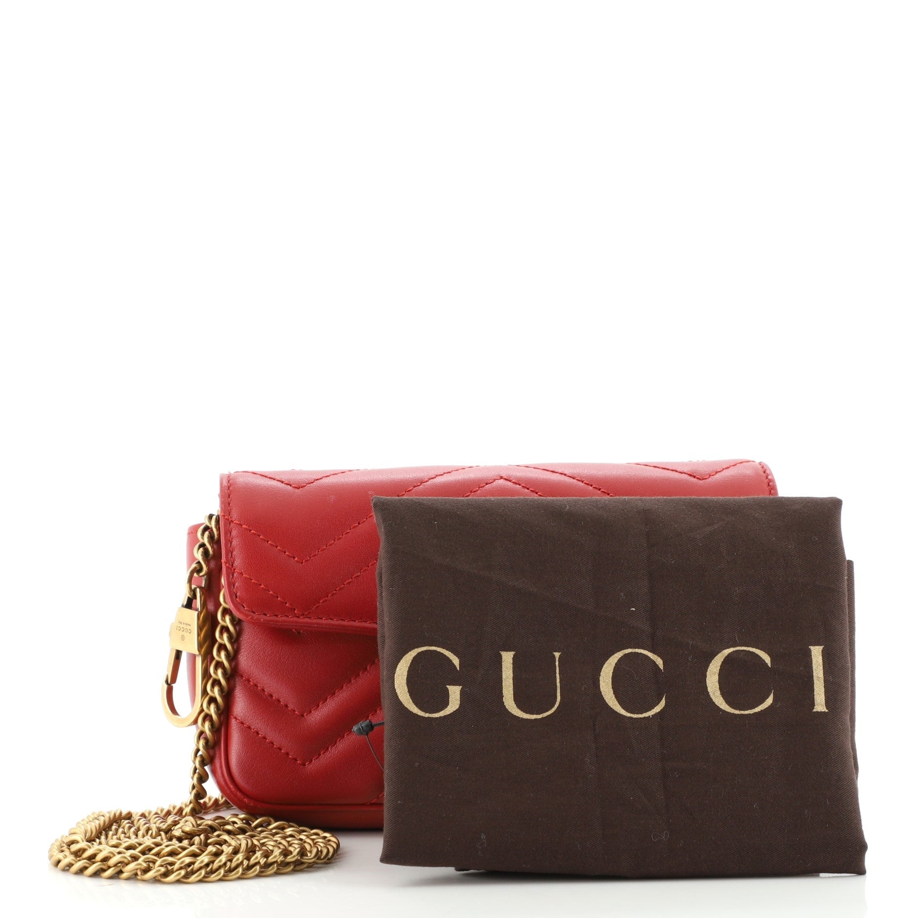 GG Marmont Flap Bag Matelasse Leather Super Mini