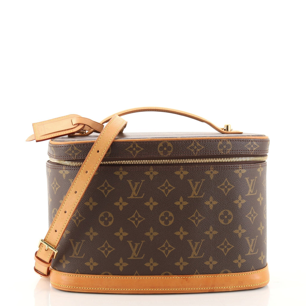 Nice Train Case Monogram Canvas