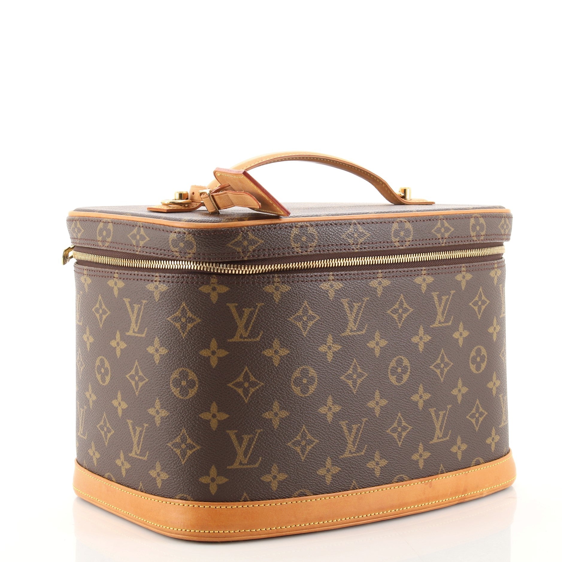 Nice Train Case Monogram Canvas