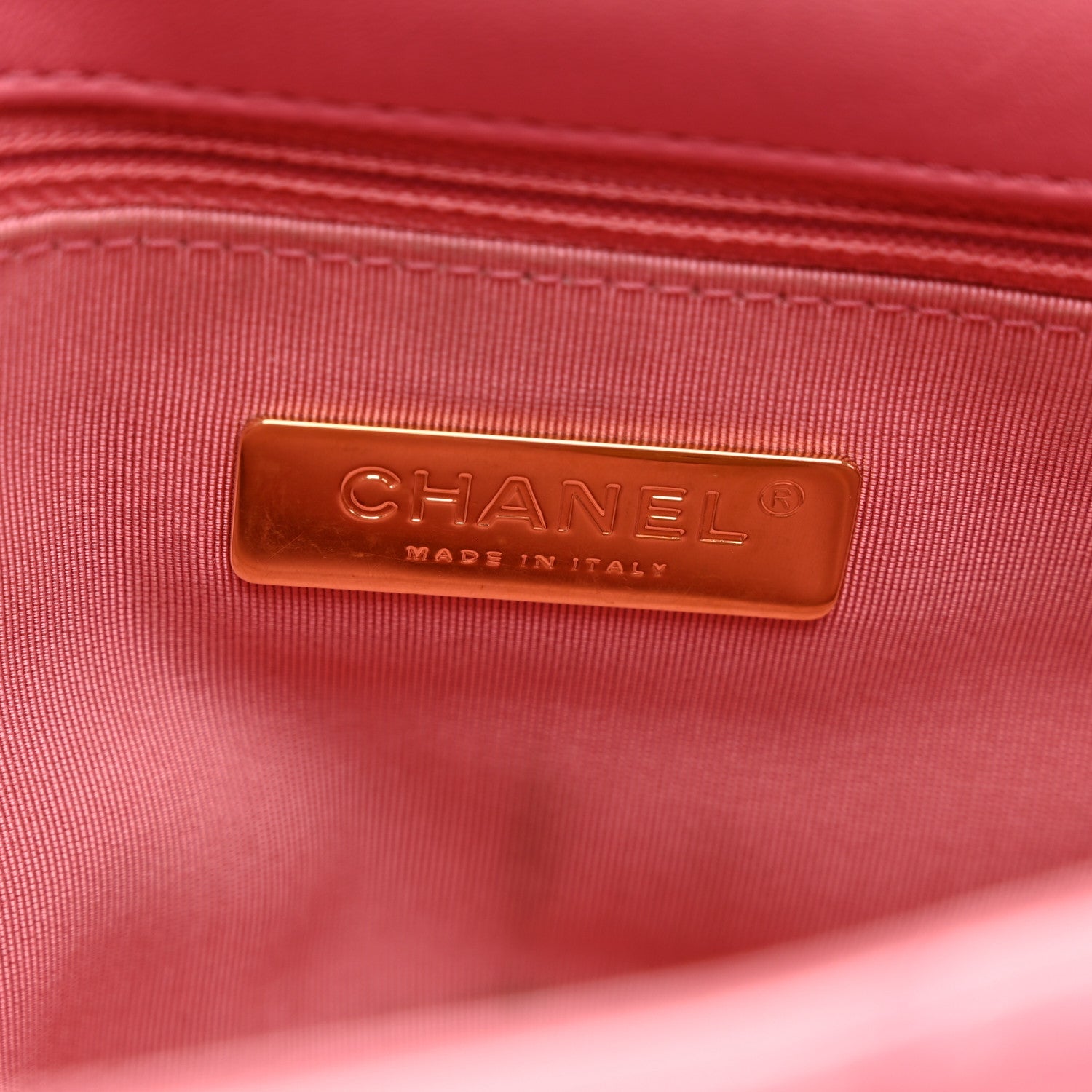 Lambskin Quilted Medium Chanel 19 Flap Pink