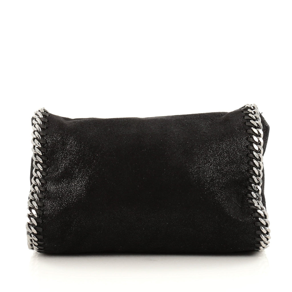 Falabella Fold Over Crossbody Bag Shaggy Deer Mini