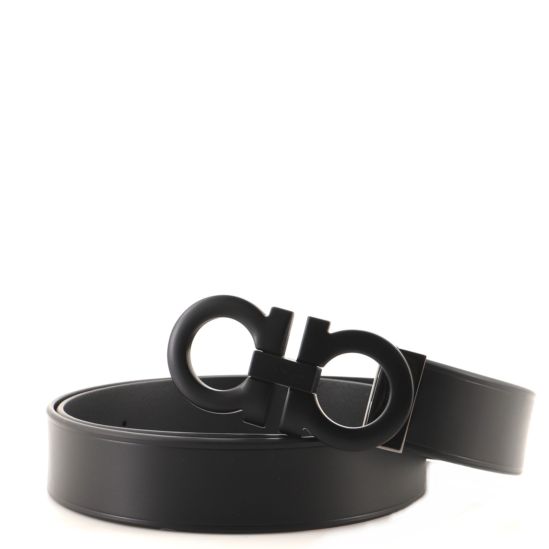 Gancini Belt Leather Wide 105
