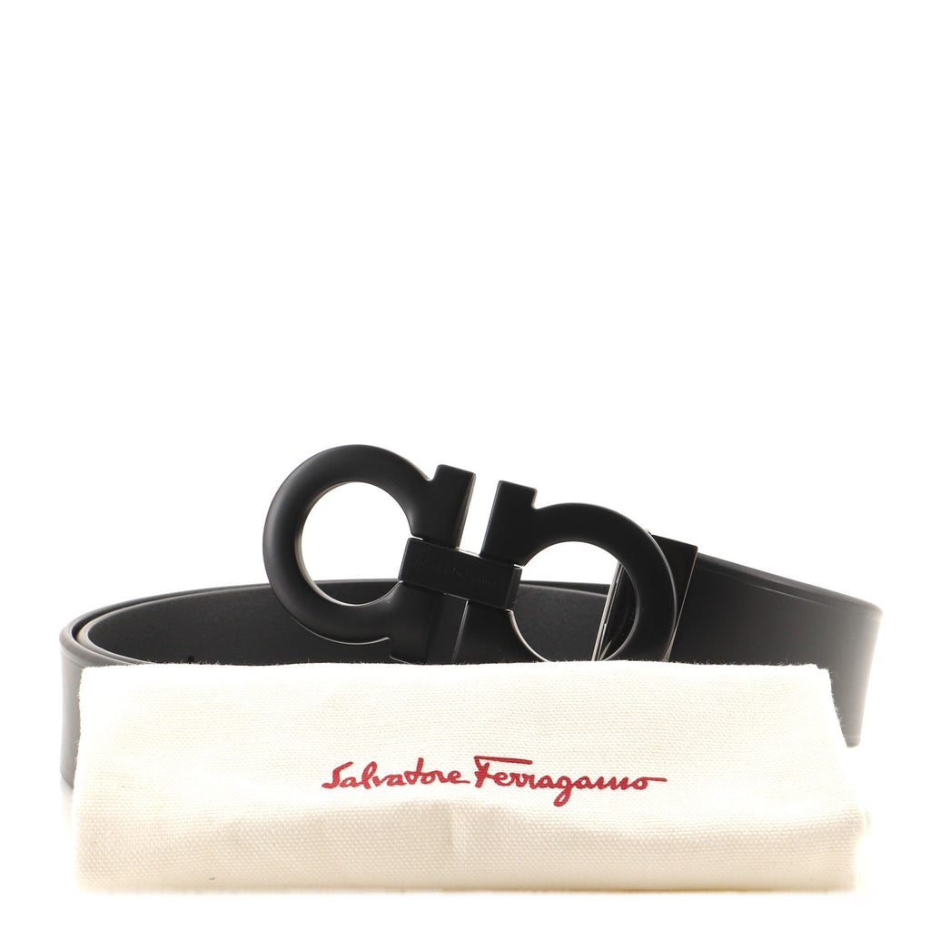 Gancini Belt Leather Wide 105
