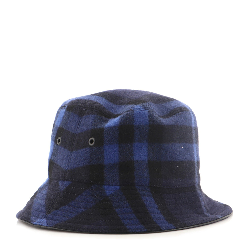 Bucket Hat House Check Wool XXL
