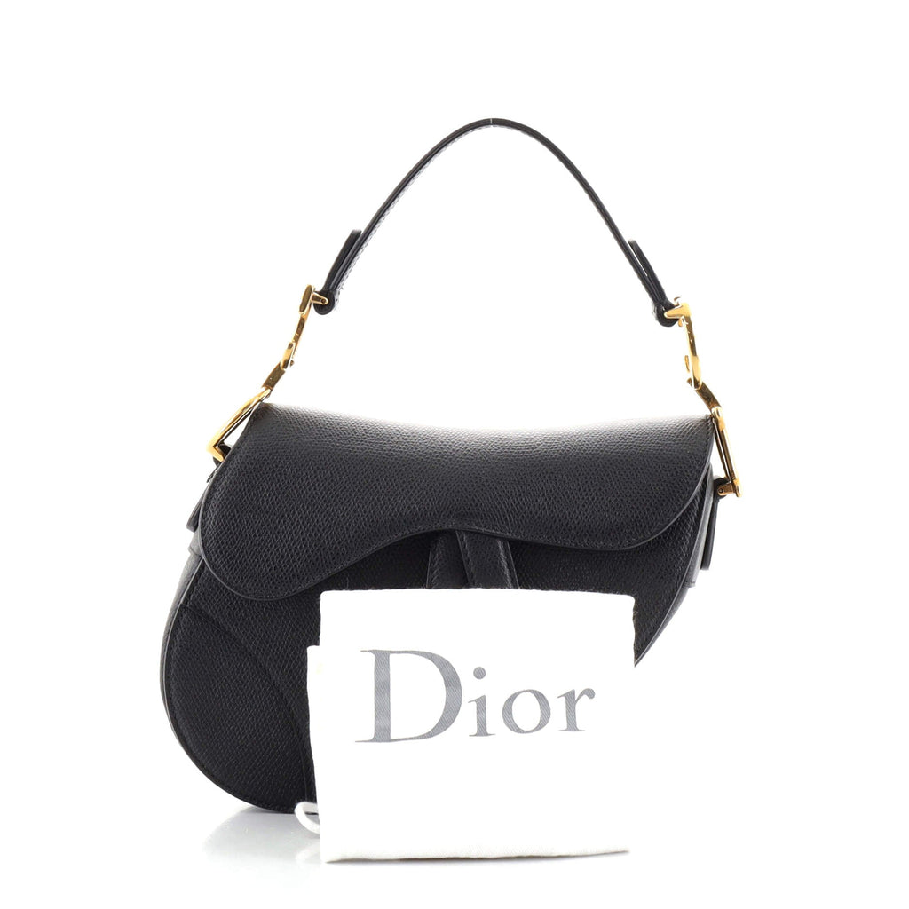 Saddle Handbag Leather Mini