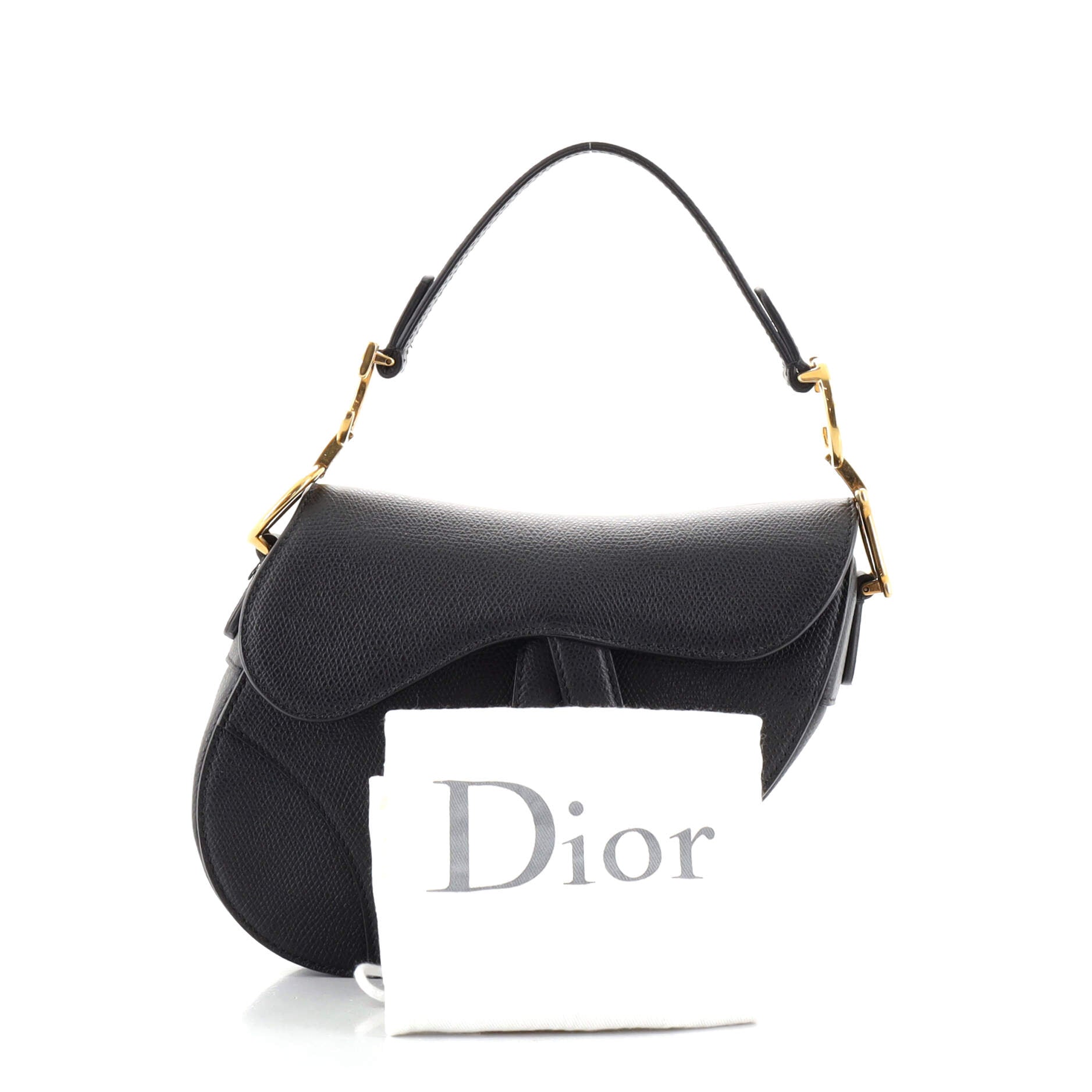 Saddle Handbag Leather Mini
