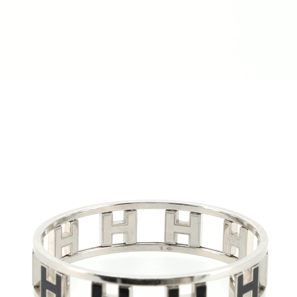 Rondo Ash H Bangle Bracelet Metal and Enamel