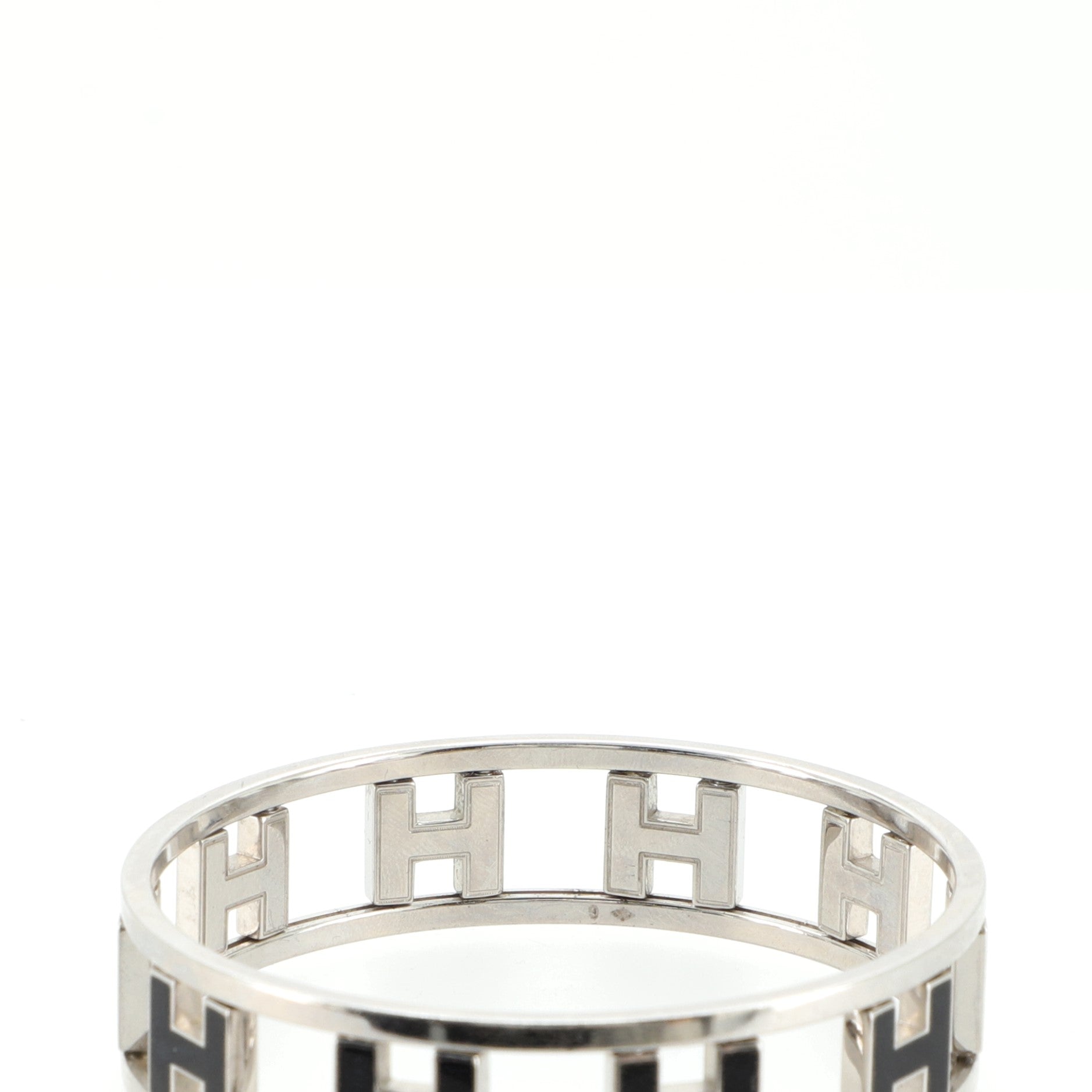 Rondo Ash H Bangle Bracelet Metal and Enamel