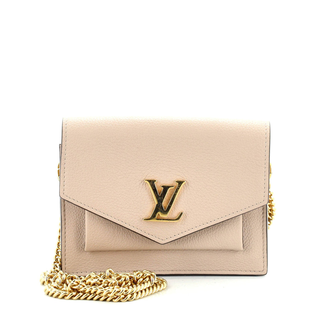 Mylockme Chain Pochette Leather Mini