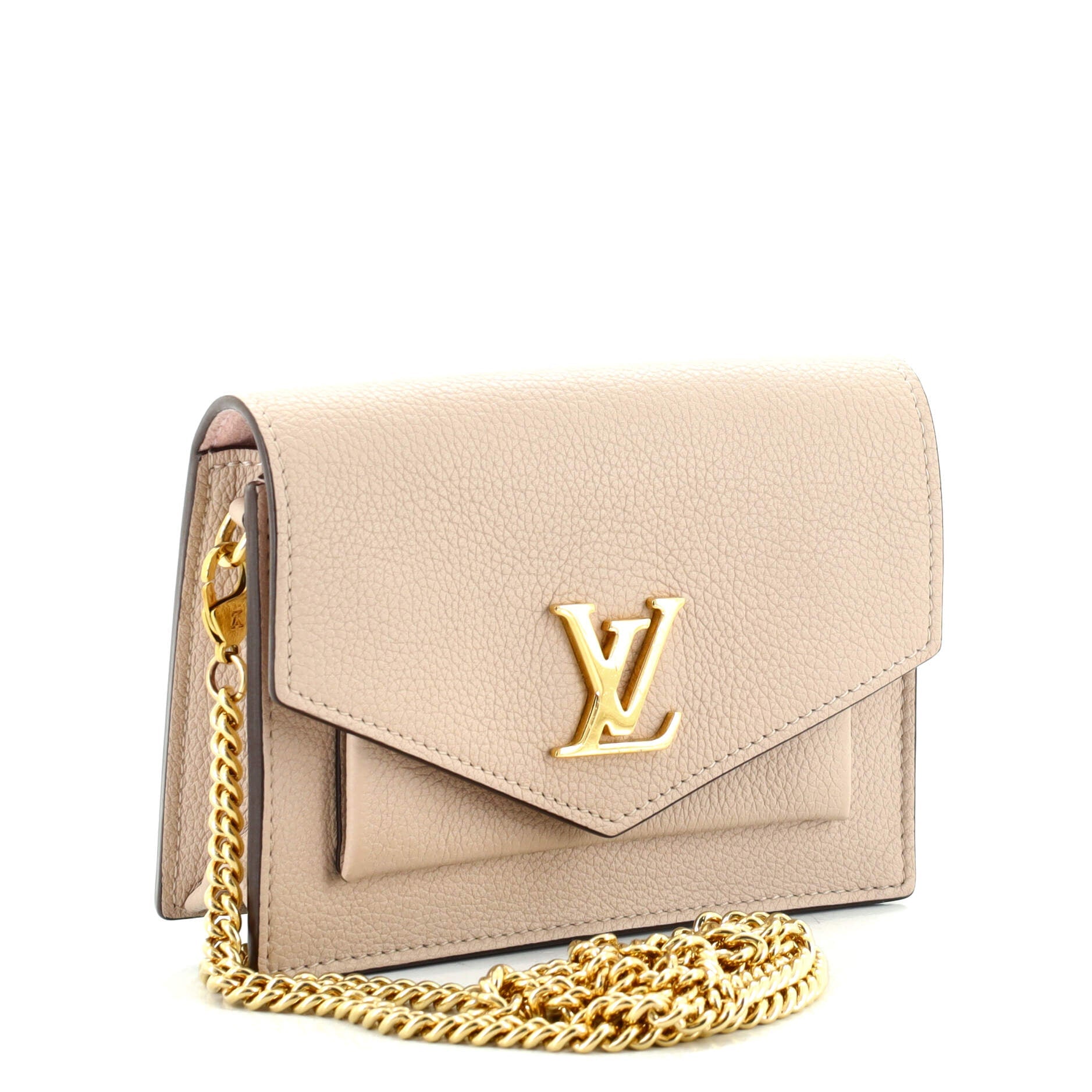Mylockme Chain Pochette Leather Mini