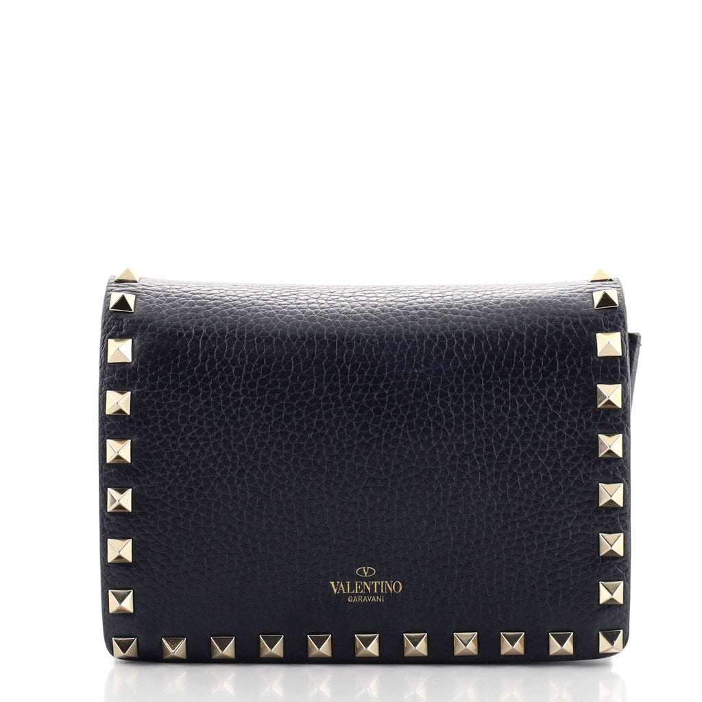 Rockstud Pouch Crossbody Bag Leather Mini