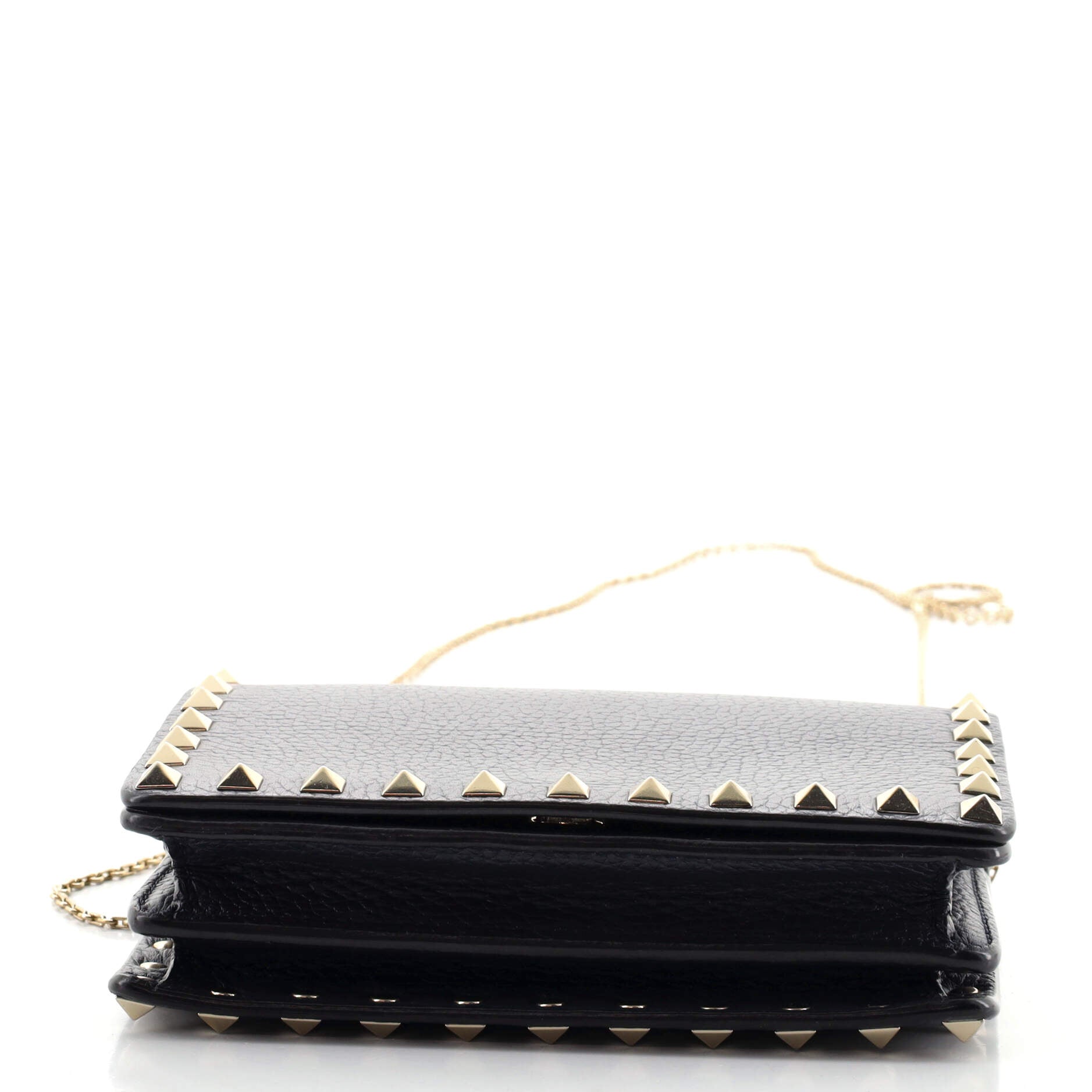 Rockstud Pouch Crossbody Bag Leather Mini