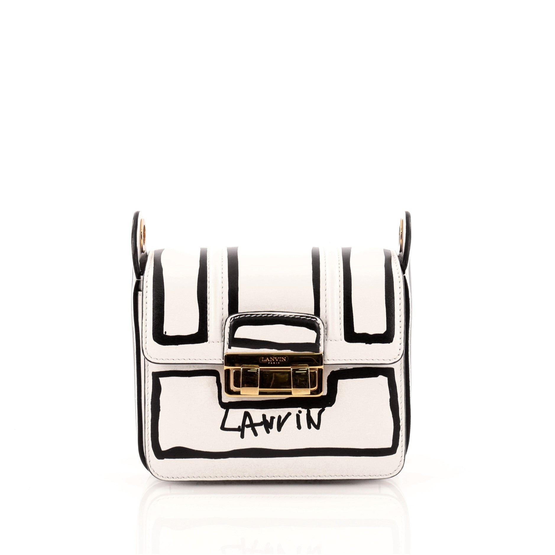 Jiji Shoulder Bag Printed Leather Mini