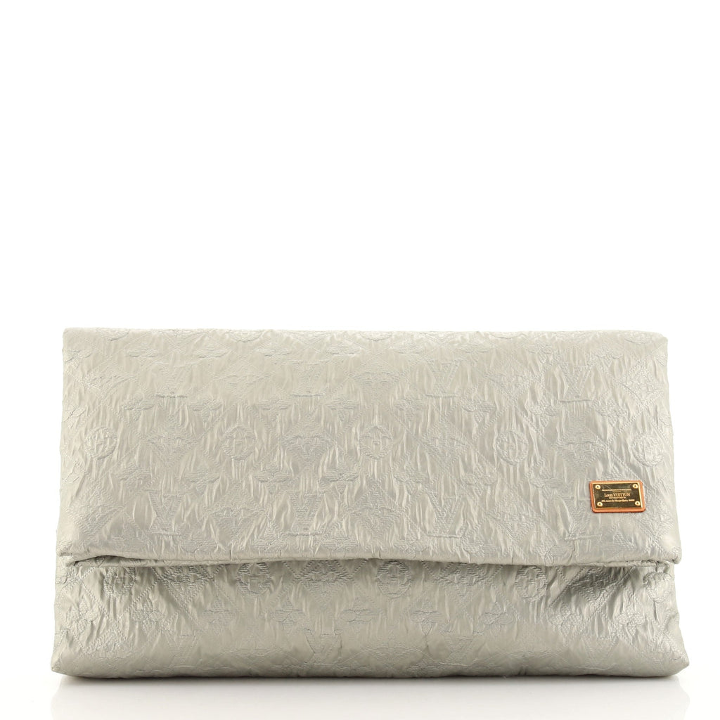 Limelight Clutch Metallic Jacquard Textile GM