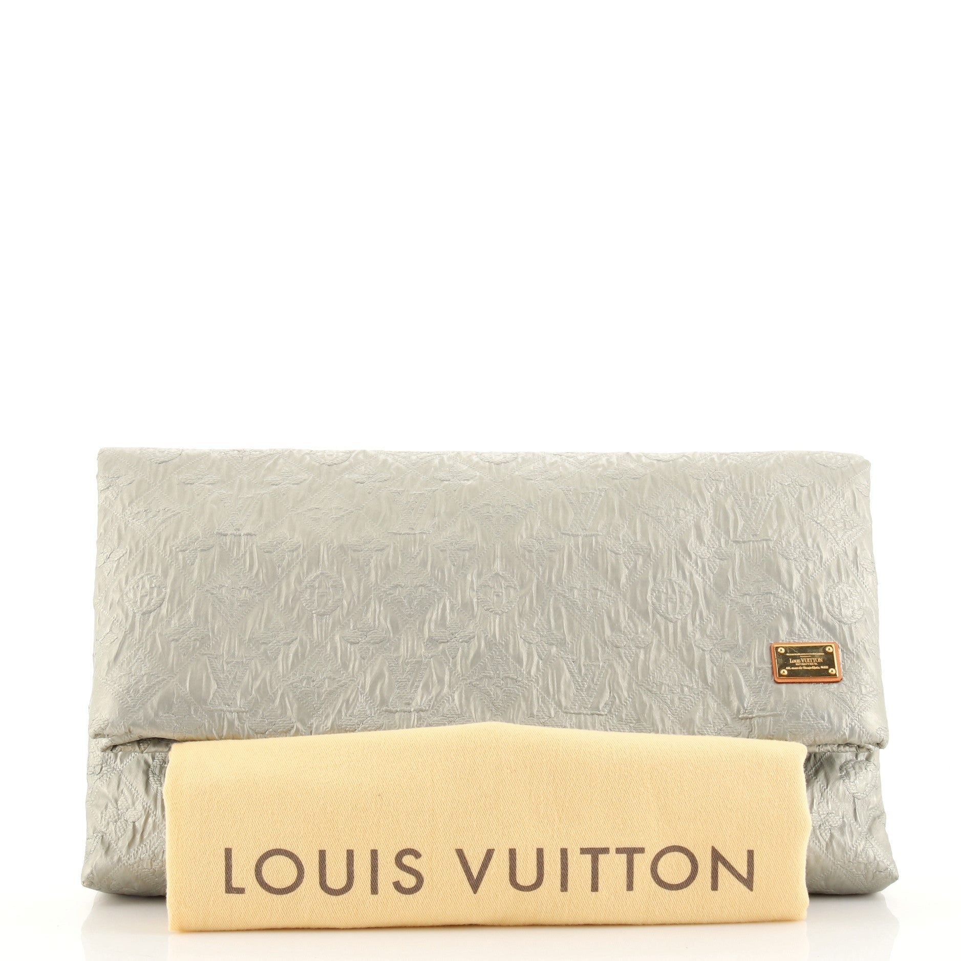 Limelight Clutch Metallic Jacquard Textile GM