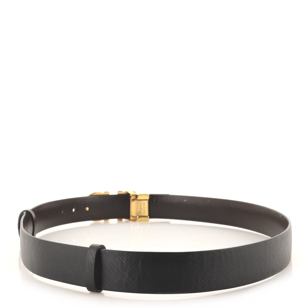 Gancini Belt Leather Medium 85