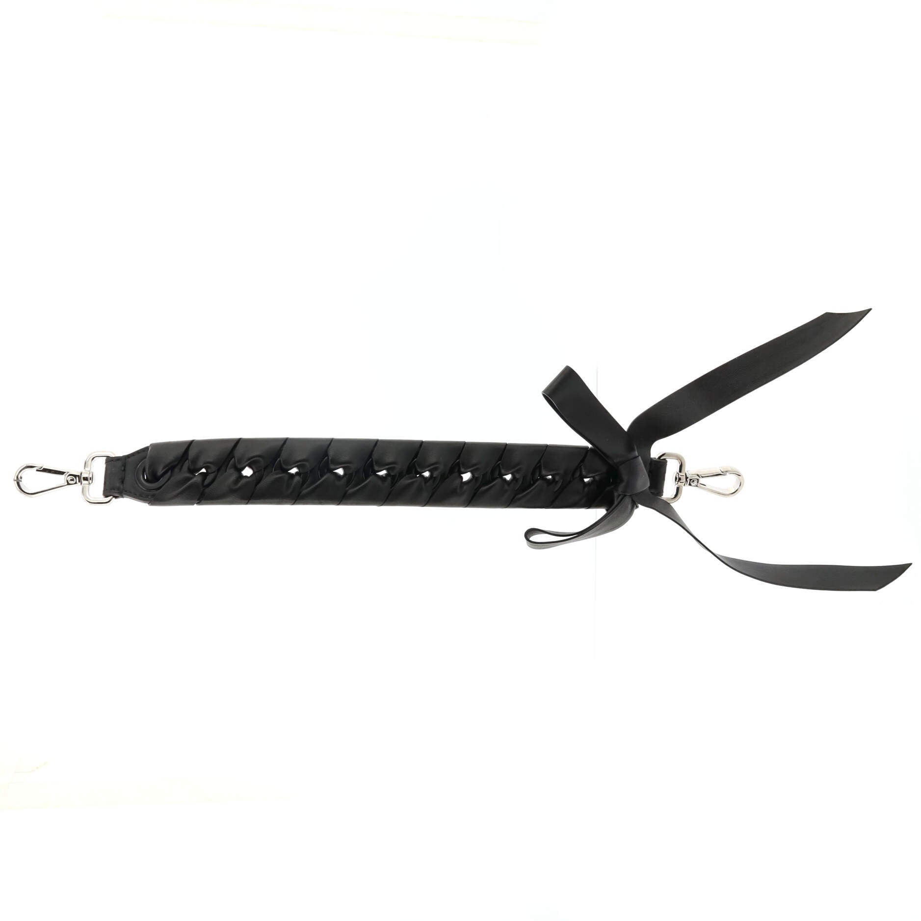 Bow Mini Strap You Shoulder Strap Whipstitch Leather