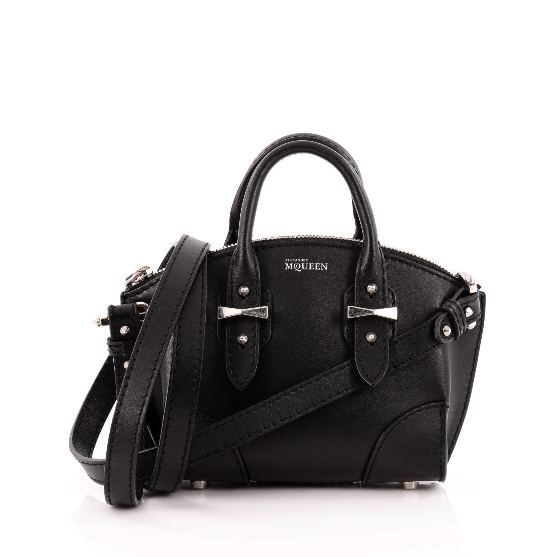 Legend Convertible Satchel Leather Mini