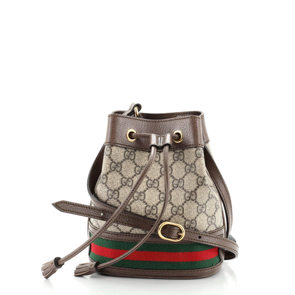 Ophidia Bucket Bag GG Coated Canvas Mini