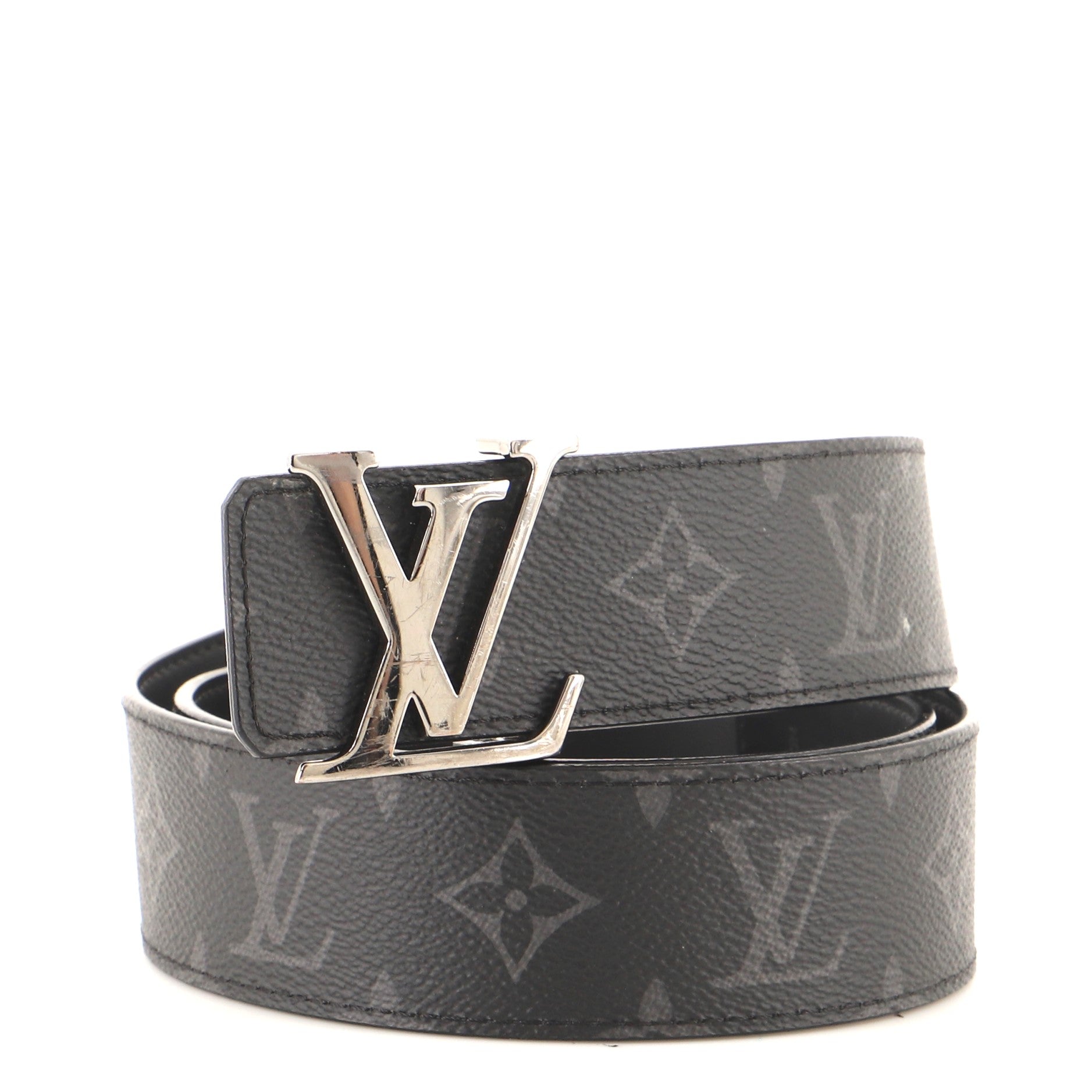 LV Initiales Belt Monogram Canvas Wide 85