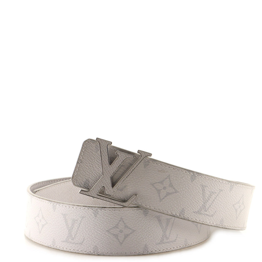 LV Initiales Reversible Belt Monogram Canvas and Leather Wide 85