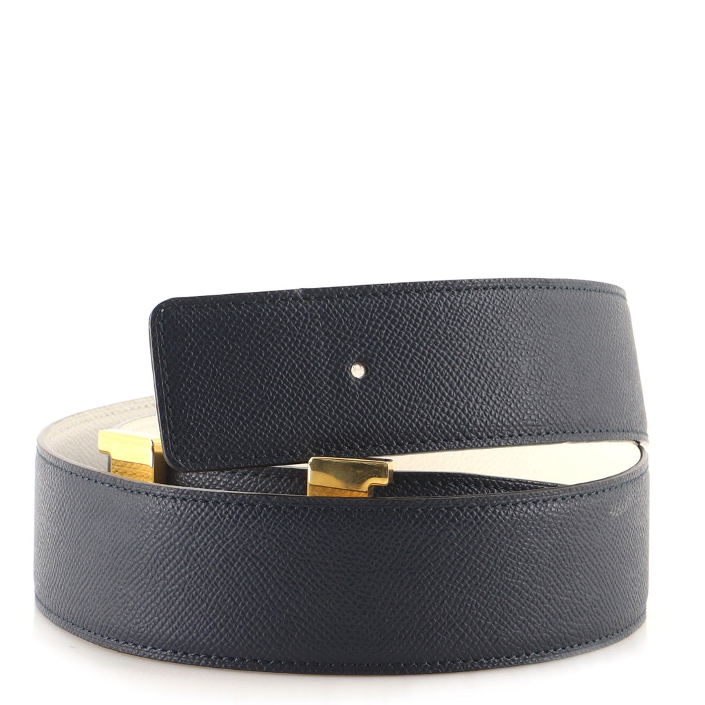 Constance Reversible Belt Leather Wide 90