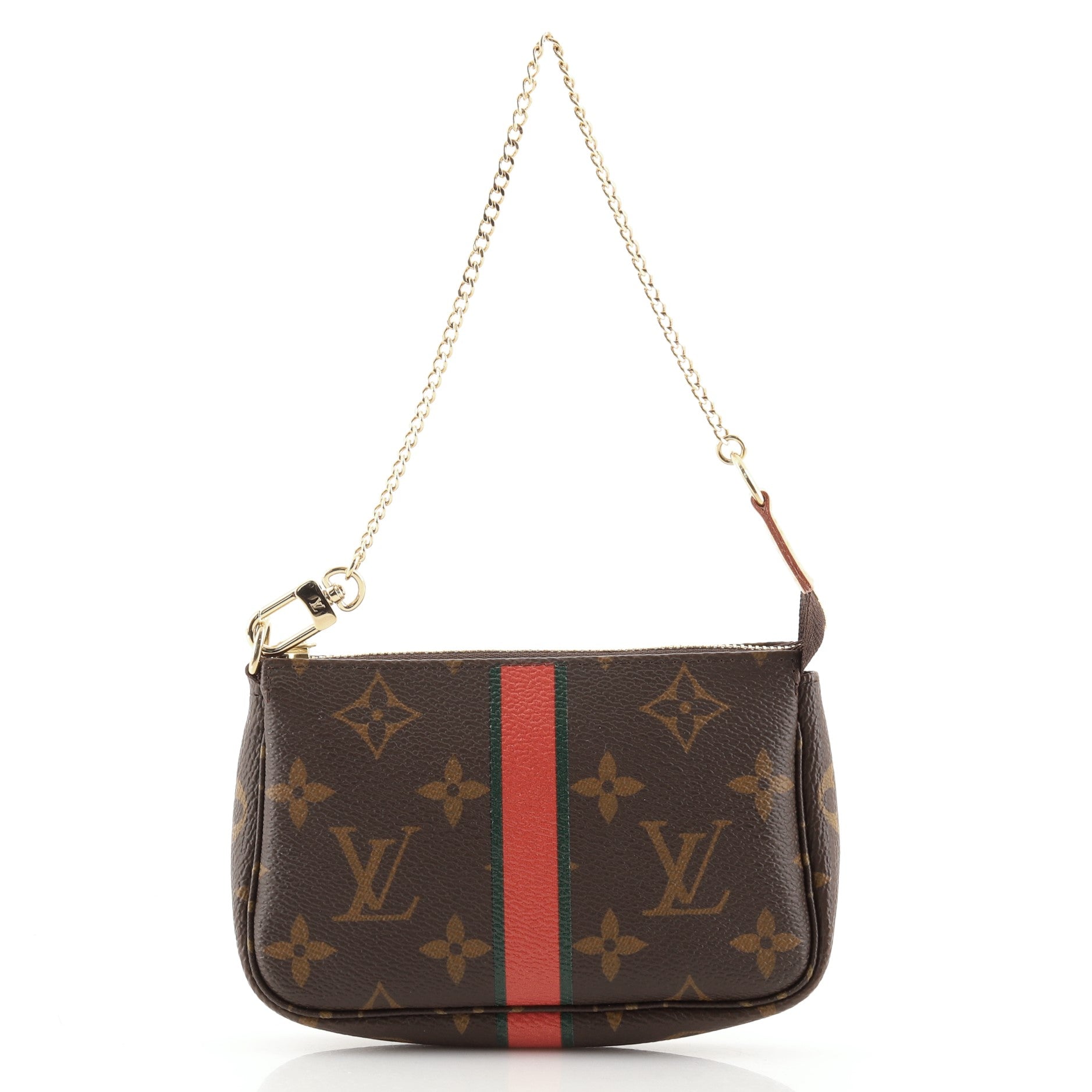 Pochette Accessoires My LV Heritage Monogram Canvas Mini
