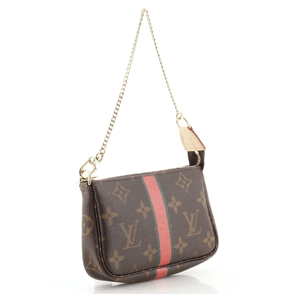 Pochette Accessoires My LV Heritage Monogram Canvas Mini